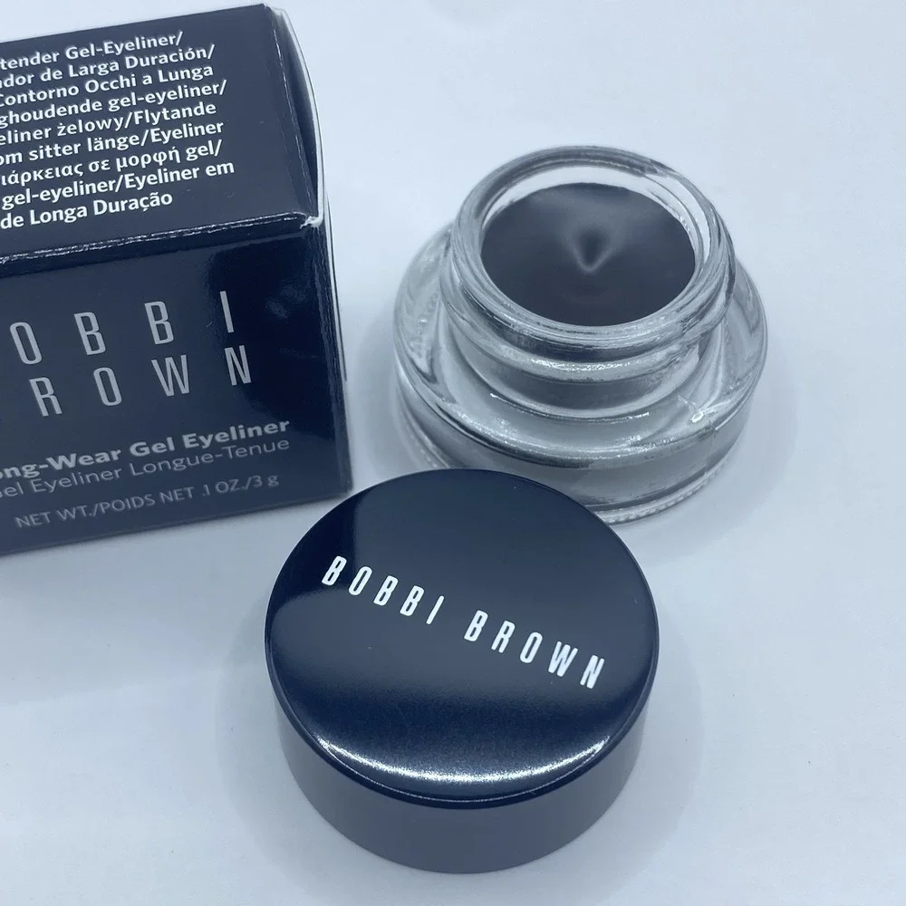 Bobbi Brown Long-Wear Gel Eyeliner Caviar Ink 27 Black Full Size .1oz/3g, NIB